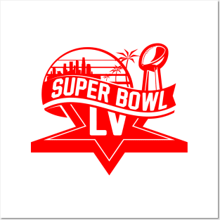 Super Bowl LV 3 Posters and Art